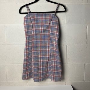 Luna Chix Plaid Mini Dress